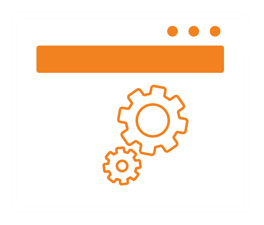 orange gear wheel